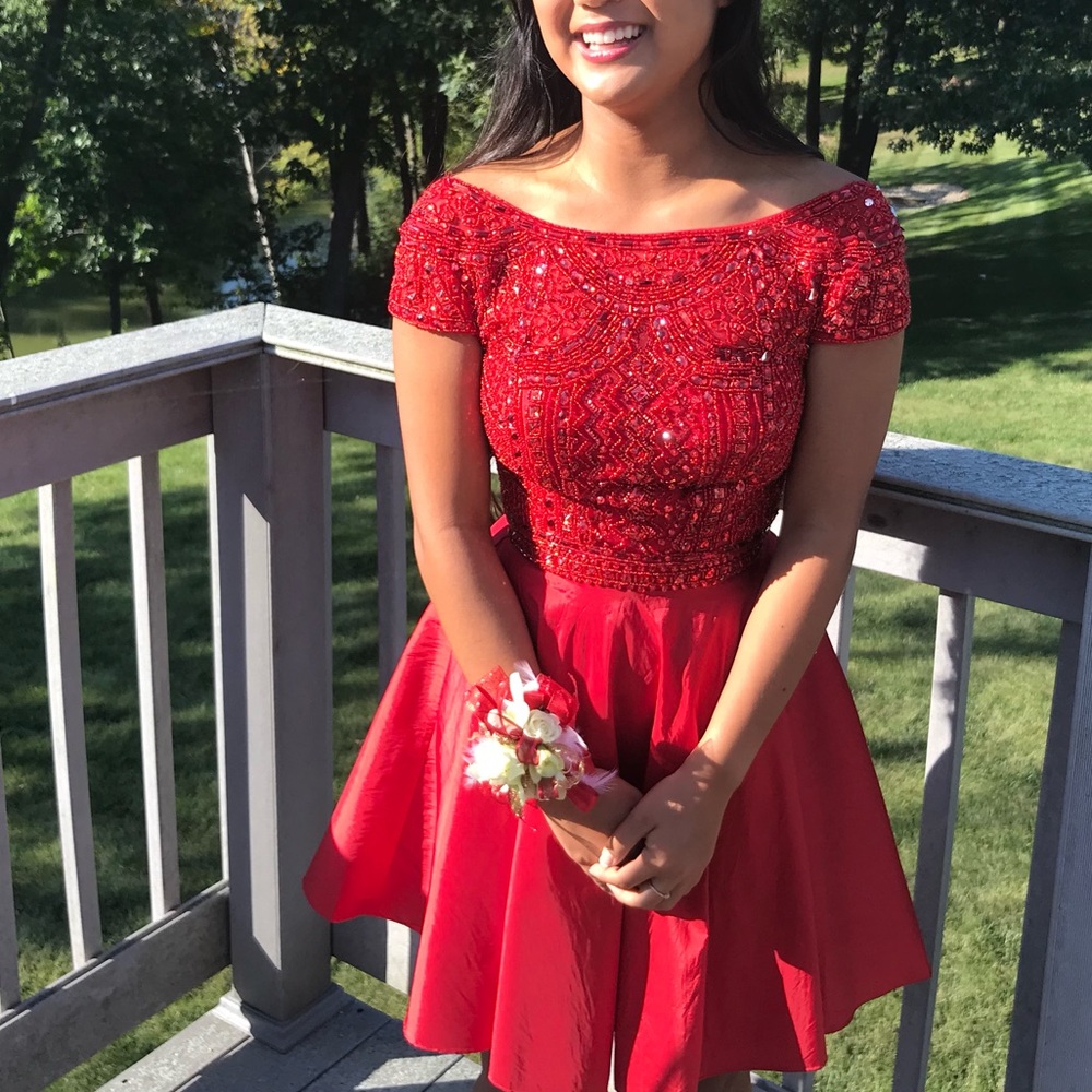 Sherri Hill Red Two Piece!!!